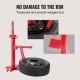 Buy Manual Tire Changer 203-406mm Steel Tire Changer Tool 46×38×94cm Rustproof No Damage to Rim for Mounting and Demounting Car Truck Tires