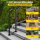 Buy Stair Handrail Staircase Railing Stair Handrail Arch Stainless Iron 1 or 2 Steps Office Staircase Staircase Arch Iron Handrail