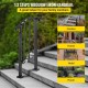 Buy Stair Handrail Stair Railing Stainless Steel Stair Handrail Black 1 or 2 Steps