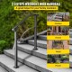 Buy Black Stair Handrail Stair Railing Indoor Outdoor Handrails