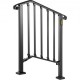 Buy Stair Handrail Railing For 2 Or 3 Step Stairs Buildings Concrete Steps Iron