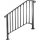 Buy Stair Handrail Stair Railing Fit 3 or 4 Steps Concrete Step for Buildings