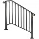 Buy Stair Handrail Stair Railing Fit 3 or 4 Steps Concrete Step for Buildings