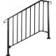 Buy Stair Handrail Stair Railing Fit 3 or 4 Steps Concrete Step for Buildings