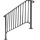 Buy Stair Handrail Rustproof Stair Railing Adjustable Cobblestone 4 or 5 Steps