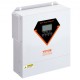 Koop 3500W hybride zonne-omvormer 230V AC zuivere sinusgolf off-grid oplader met ingebouwde 60A MPPT zonnelaadcontroller, hybride opladen, nutsvoorziening, zonne-energie