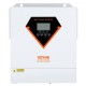 Koop 3500W hybride zonne-omvormer 230V AC zuivere sinusgolf off-grid oplader met ingebouwde 60A MPPT zonnelaadcontroller, hybride opladen, nutsvoorziening, zonne-energie