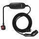 Buy 10A Type 2 Portable Electric Vehicle Charger, EV Car Charger with 6m Cable Length, Electric Car Charger for Electric Car Compliant with IEC 62196-2 Standard