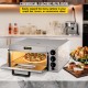 Buy Electric Pizza Oven 2000W Stainless Steel Oven 56 x 47.5 x 26.5 cm Pizza Toaster 122-662 ℉ for Cooking Pizza, Sandwiches, Pretzels, Baked Dish, Potato, Bread, Cake, Pie