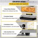 Comprar Horno de Pizza Eléctrico 2000W Horno de Acero Inoxidable 56 x 47,5 x 26,5 cm Tostador para Pizza 122-662 ℉ para Cocinar Pizza, Sándwiches, Pretzels, Plato Horneado, Patata, Pan, Pastel, Tarta