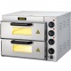 Comprar Horno de Pizza Eléctrico 3000W Horno de Acero Inoxidable 56 x 47,5 x 43 cm Tostador para Pizza con Dos Capas para Cocinar Pizza, Sándwiches, Pretzels, Plato Horneado, Patata, Pan, Pastel, Tarta