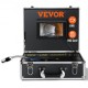 Buy Pipe Inspection Camera 20m Cable Drain Inspection Camera 7 Inch Screen Endoscope with IP68 Waterproof Dvr 12 Led Card