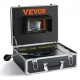 Buy Pipe Inspection Camera Length 30m Drain Inspection Camera 7 Inch Screen Endoscope with IP68 Waterproof DVR 12 LED