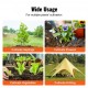 Buy Auger Drill Bit 38x420mm Soil Planting Auger Garden Drill PCM Steel Spiral Auger for 9.53mm Hex Drill Planting and Digging Holes in Soil