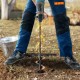 Buy Auger Drill 77x600mm Planting Auger Garden Drill Bit PCM Steel Spiral Auger Hex Shank Drill 9.53mm Planting and Digging Holes in Soil