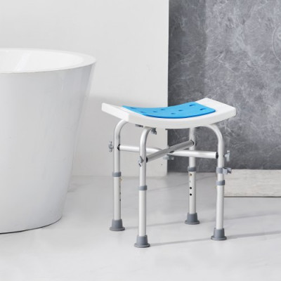 VEVOR Asiento de ducha Taburete de ducha Altura ajustable 500 lbs Baño