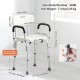 Comprar Asiento de ducha Silla de ducha de baño Altura ajustable Carga 350 lbs