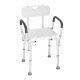 Comprar Asiento de ducha Silla de ducha de baño Altura ajustable Carga 350 lbs