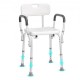 Comprar Asiento de ducha Silla de ducha de baño Altura ajustable Carga 350 lbs