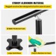 Buy Stair Handrail Length 91.4cm, Stair Railing Height 86.4cm, Outdoor Handrail Thickness 2mm, Handrails for Outdoor and Indoor, Adjustable Range Black Color