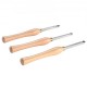 Buy Wood Turning Tools 3PCS Wood Lathe Tools with Round Square Diamond Carbide Cutter with Comfortable Handles Box 200mm 395x150x80mm Woodworking Tools