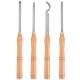 Buy Carbide Wood Lathe Turning Tools, 4 pcs Replaceable Wood Chisels, Carbide Lathe Tools, Lathe Tools for Craft Hobbyists