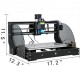 Comprar Cnc 3018 Pro Router Cnc 500MW Láser 3 Ejes Control Grbl Máquina de Grabado Láser 300 × 180 × 45mm Fresadoras para madera para tallado Fresado de