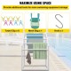 Comprar Toallero Independiente de 5 Barras Toallero de Baño Blanco Toallero de PVC Carga de 25 kg Organizador de Servilletas Fácil de Montar Colgador de Toallas para Piscina Baño Spa Exterior Interior