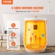 Koop Draagbare Handdoekverwarmer 20L Emmer met LED-display en handvat Handdoekverwarmer Emmer Dekens Badjassen Verstelbare verwarmingstijd voor gezichtsverzorging Spa Massage Badkamer, Wit