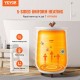 Koop Draagbare Handdoekverwarmer 20 L Emmer Verstelbare duur en temperatuur met LED-licht Handdoekdroger Dekens Badjassen Automatische uitschakeling voor gezichtsverzorging Spa Massage Badkamer, Wit