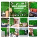 Buy Artificial Ivy Plants 24 x 16 Inch, Decorative Artificial Plants 10 Pieces Artificial Boxwood Hedge Mat with 4 cm Thickness Vertical Garden 100% PE Artificial Hanging Plants