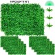 Comprar Plantas de hera artificiais 61 x 40,6 cm, plantas artificiais decorativas 10 peças Tapete de sebe de buxo artificial com jardim vertical de 4 cm de espessura 100% PE Plantas suspensas artificiais