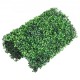 Comprar Hierba Artificial Verde de 12 Piezas 50,8 x 50,8 cm, Panel de Boj de Hiedra Artificial de Alta Densidad contra UV y 100% PE, Plantas Artificiales Decorativas para Pared, Jardines, Patio Trasero