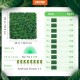 Buy 24 Pcs 20x20 Inch Artificial Green Grass, High Density UV Resistant 100% PE Artificial Ivy Boxwood Panels, Decorative Artificial Plants for Wall, Gardens, Backyard