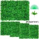 Buy Artificial Ivy Plants 24 x 16 Inch, 4 Pack Artificial Decorative Plants, 1.6 Inch Thick Artificial Boxwood Hedge Mat, 100% PE Vertical Garden, Artificial Hanging Plants