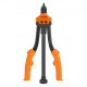 Buy Manual Rivet Nut Riveter 35cm Threaded Insertion Pliers with 7 Mandrels 70 Nuts in 7 Sizes Riveting Tool with Portable Case for DIY Construction