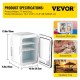 Buy Mini Fridge Small Portable 220 V / 12 V 48 W 10 L Mini Refrigerator 26 x 25 x 35 cm Black Portable Mini Refrigerator with Cold and Heat Function for Makeup Skin Care ABS Material Car