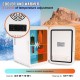 Buy Mini Fridge Small Cosmetic Refrigerator 10L Mini Portable Refrigerator Cold and Heat Mode Temperature 18 ° C / 50 ° C Refrigerator