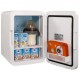 Buy Mini Fridge Small Cosmetic Refrigerator 10L Mini Portable Refrigerator Cold and Heat Mode Temperature 18 ° C / 50 ° C Refrigerator