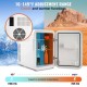 Comprar Mini Nevera Pequeña Frigorífico Cosmético 20 L Mini Refrigerador Portátil Modo de Frío y Calor Temperatura de -9~65 °C Frigorífico Pequeño