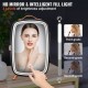 Buy Mini Fridge Small Cosmetic Refrigerator 6L 8 Cans 330ml Mini Portable Refrigerator with HD Mirror and LED Light Temperature of 15 °C