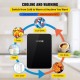 Buy Mini Fridge Small Portable 220V/12V 48W 10L Mini Compact Refrigerator 26x25x35cm Black Portable Mini Refrigerator with Cold and Heat Function for Makeup Skin Care ABS Material Car