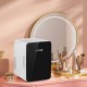 Buy Mini Fridge Small Portable 220V/12V 48W 10L Mini Compact Refrigerator 26x25x35cm Black Portable Mini Refrigerator with Cold and Heat Function for Makeup Skin Care ABS Material Car