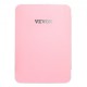 Buy Mini Fridge Small Portable 220V/12V 48W 10L Mini Compact Refrigerator 26x25x35cm Pink Portable Mini Refrigerator with Cold and Heat Function for Makeup Skin Care ABS Material Car