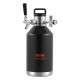 Buy Mini Beer Keg Portable 128Oz 4L Mini Keg Adjustable Pressure 0~30PSI Stainless Steel Pressure Insulated Tap System to Keep Beer Carbonated Fresh for Camping Picnic