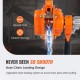 Buy Mini Manual Lever Hoist 0.5T Ratchet Chain Hoist Handling Lifting 2.8m Carbon Steel G80 Weston Brake Chain Guide Hook with Double Ratchet 360° for Goods