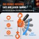 Buy Mini Manual Lever Hoist 0.25T Ratchet Chain Hoist Lifting Handling 2.8m Carbon Steel G80 Weston Brake Double Ratchet Chain Guide Hook 360° for Goods