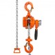 Buy Mini Manual Lever Hoist 0.25T Ratchet Chain Hoist Lifting Handling 2.8m Carbon Steel G80 Weston Brake Double Ratchet Chain Guide Hook 360° for Goods