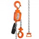 Buy Mini Manual Lever Hoist 0.25T Ratchet Chain Hoist Lifting Handling 2.8m Carbon Steel G80 Weston Brake Double Ratchet Chain Guide Hook 360° for Goods