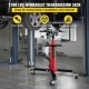 Buy Hydraulic Transmission Jack 1100 lbs Lifting 2 Stage Trolley Hydraulic Pump Lifting Foot 85 x 65 x 85 cm Red Professional Hydraulic Jack Stabilizer Jacks Steel